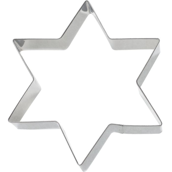 CORTA MASSAS ESTRELA 12CM INOX